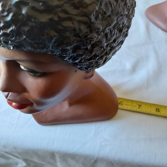 Vintage Lego Hawaiian Afro Hair Head Bust Figurines Set - Picture 8 of 16